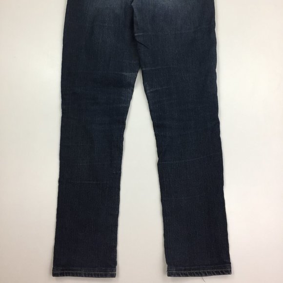 PAIGE Medium Wash PEG SKINNY 5 Pocket Logo Hardware Jeans - Picture 10 of 14